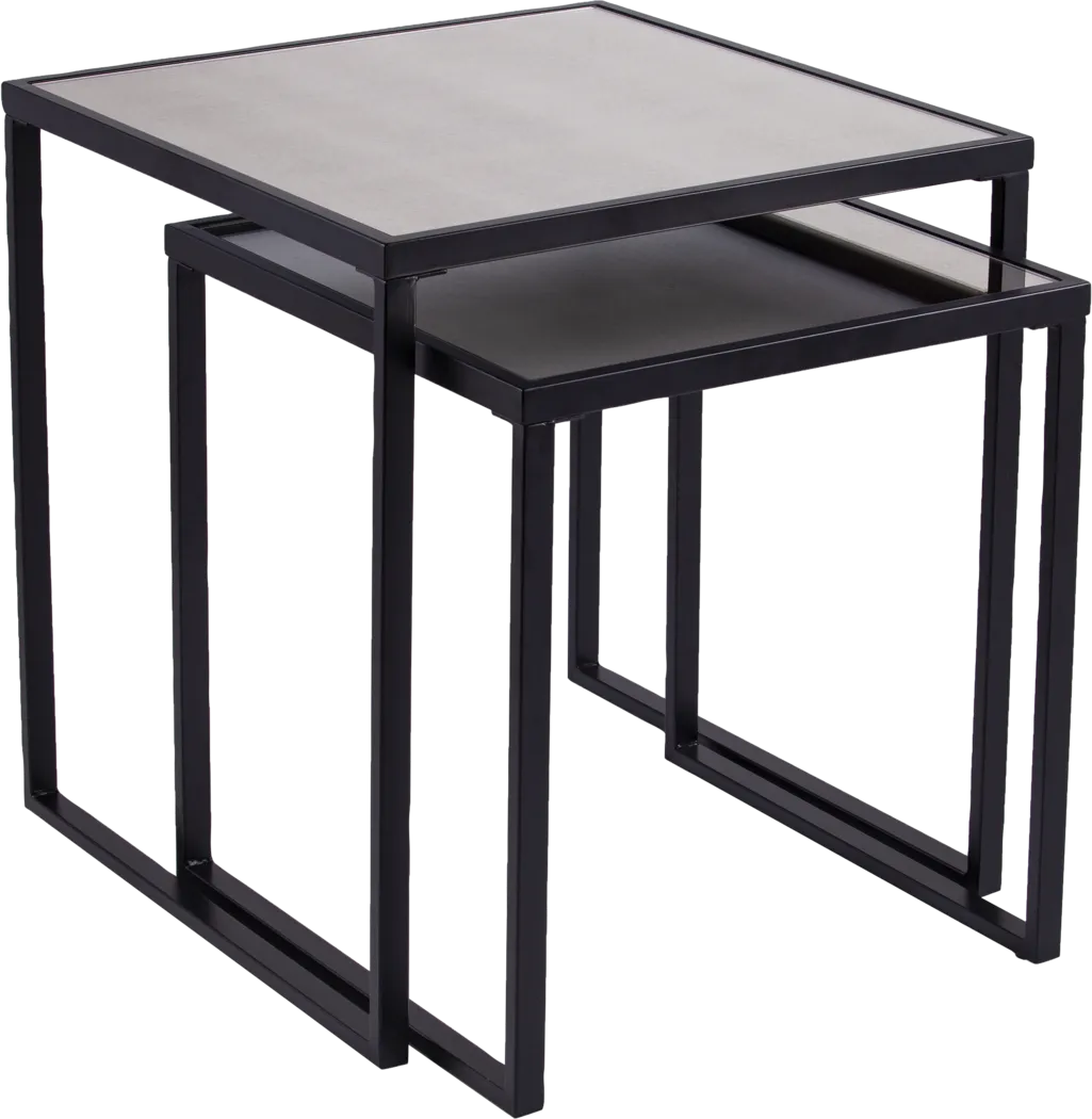 Stine Lane Black Nesting End Table - Thumbnail - Image 1