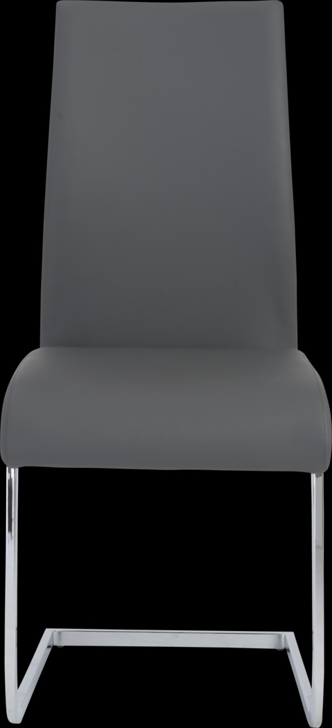 Stiney Gray Dining Chair, Set of 4 - Thumbnail - Image 2