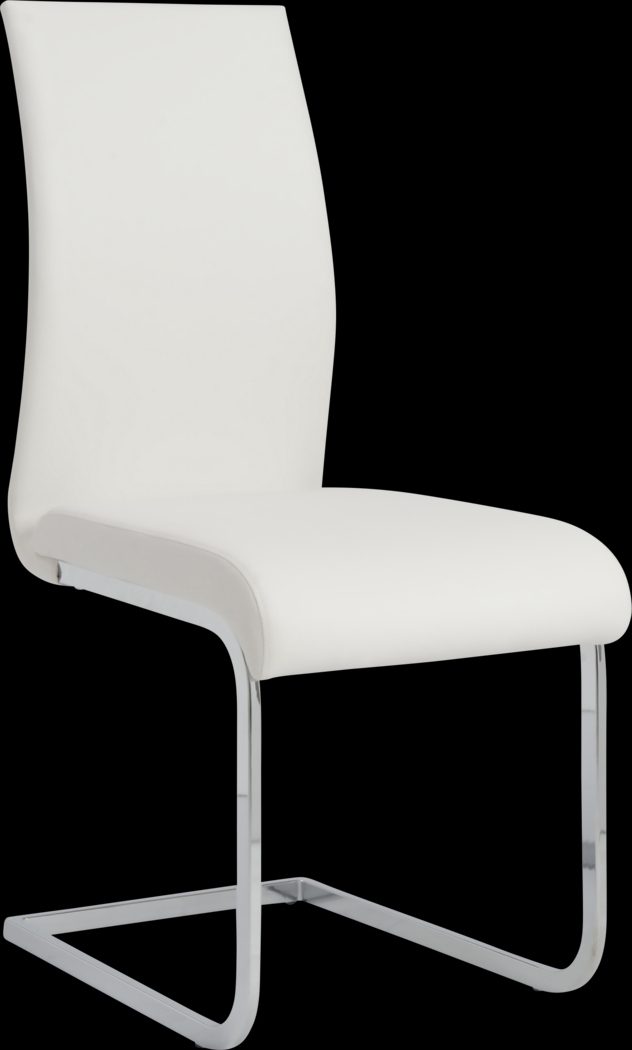 Stiney White Dining Chair, Set of 4 - Thumbnail - Image 7