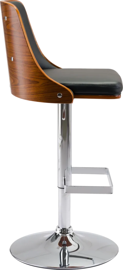 Stinson Black Barstool - Thumbnail - Image 3