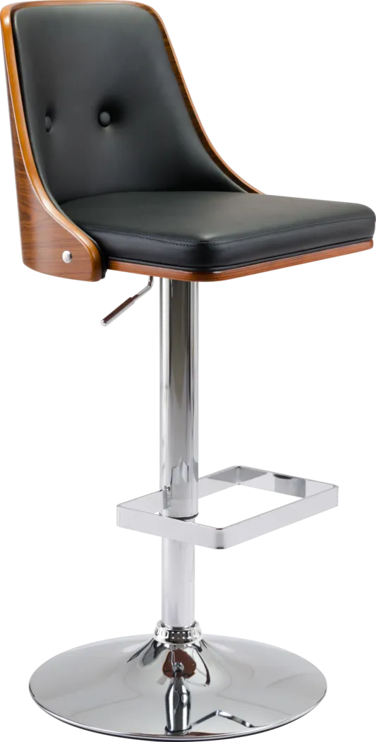 Stinson Black Barstool - Thumbnail - Image 1