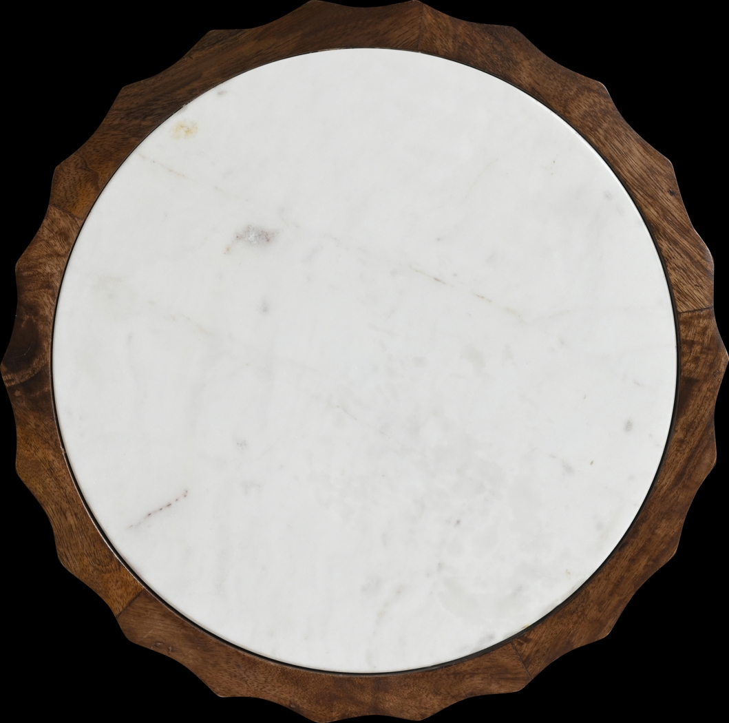 Stinsonville White End Table - Thumbnail - Image 4