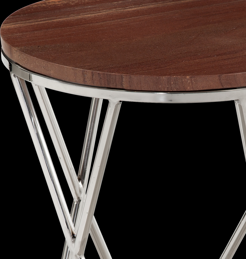 Stinziano Silver Accent Table - Thumbnail - Image 2