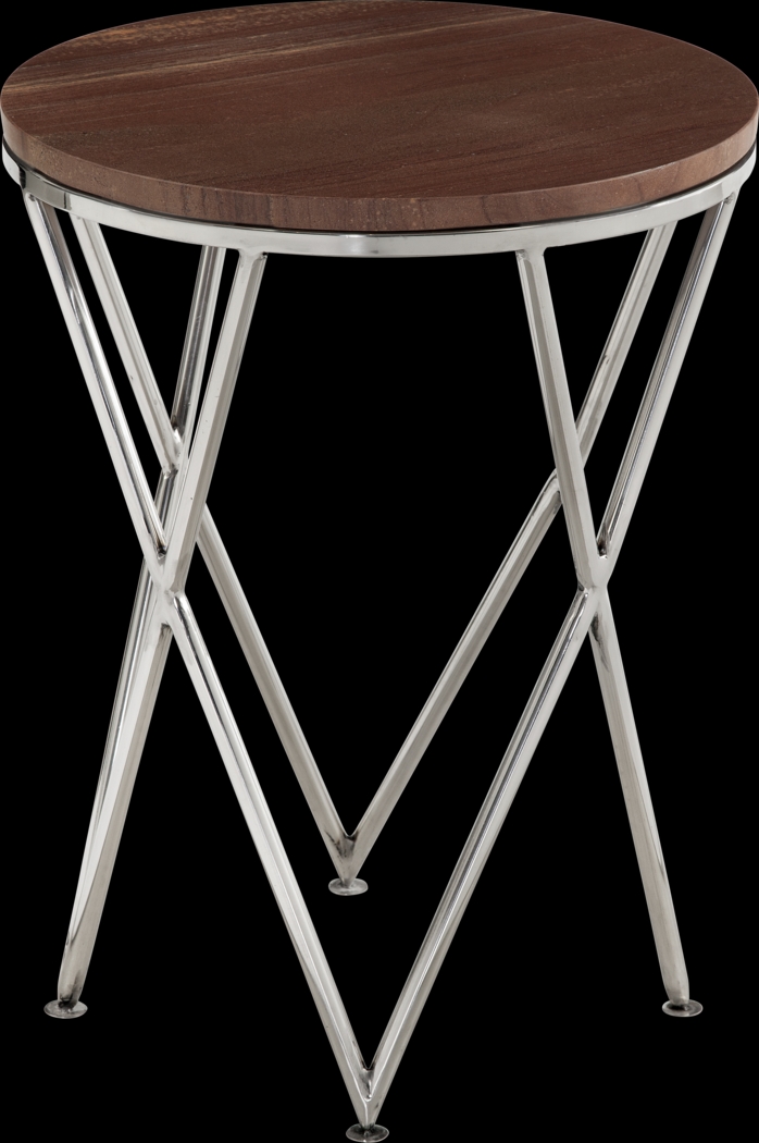 Stinziano Silver Accent Table - Thumbnail - Image 1