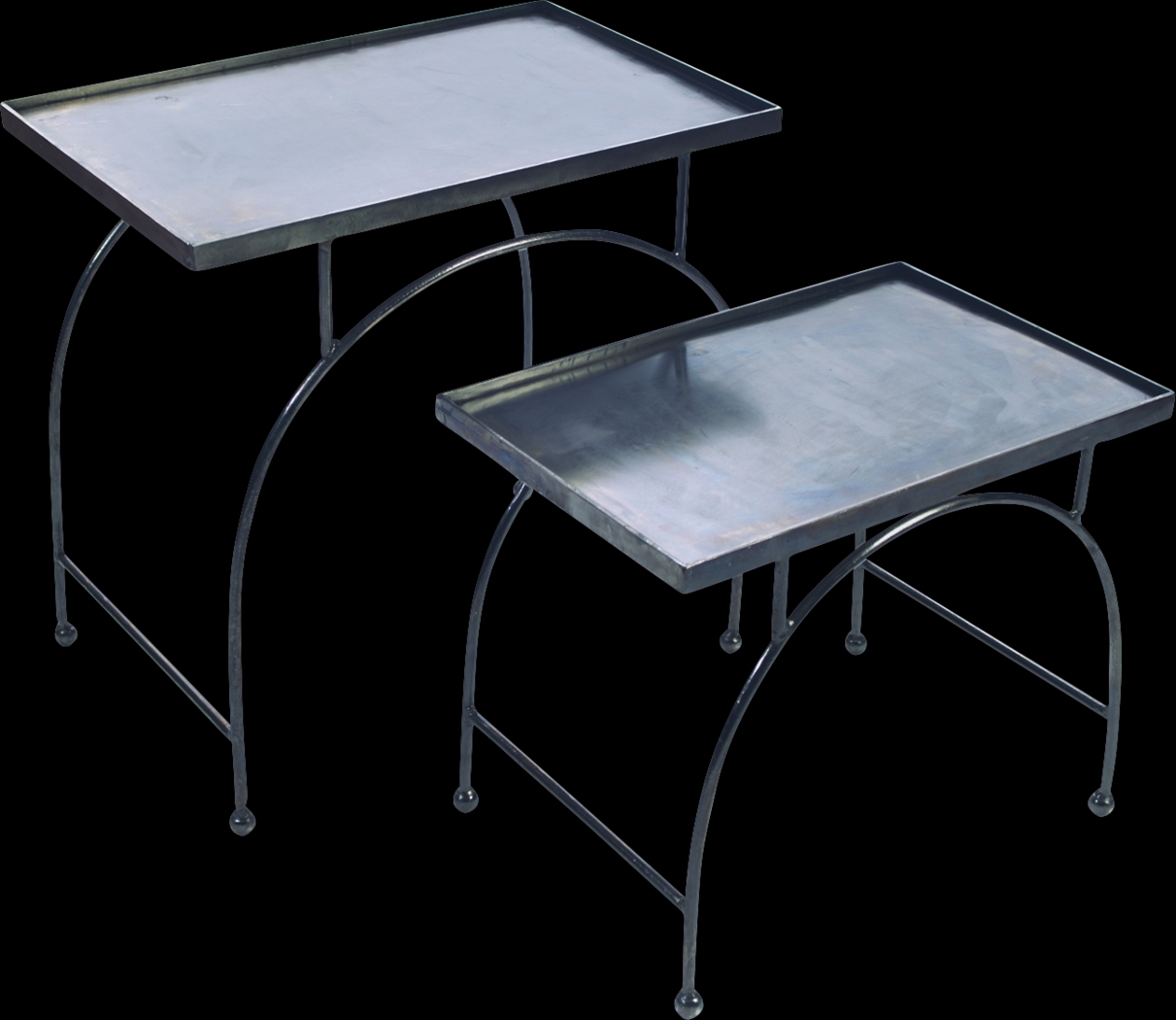 Stirling Court Black Set of 2 Nesting Tables - Thumbnail - Image 1