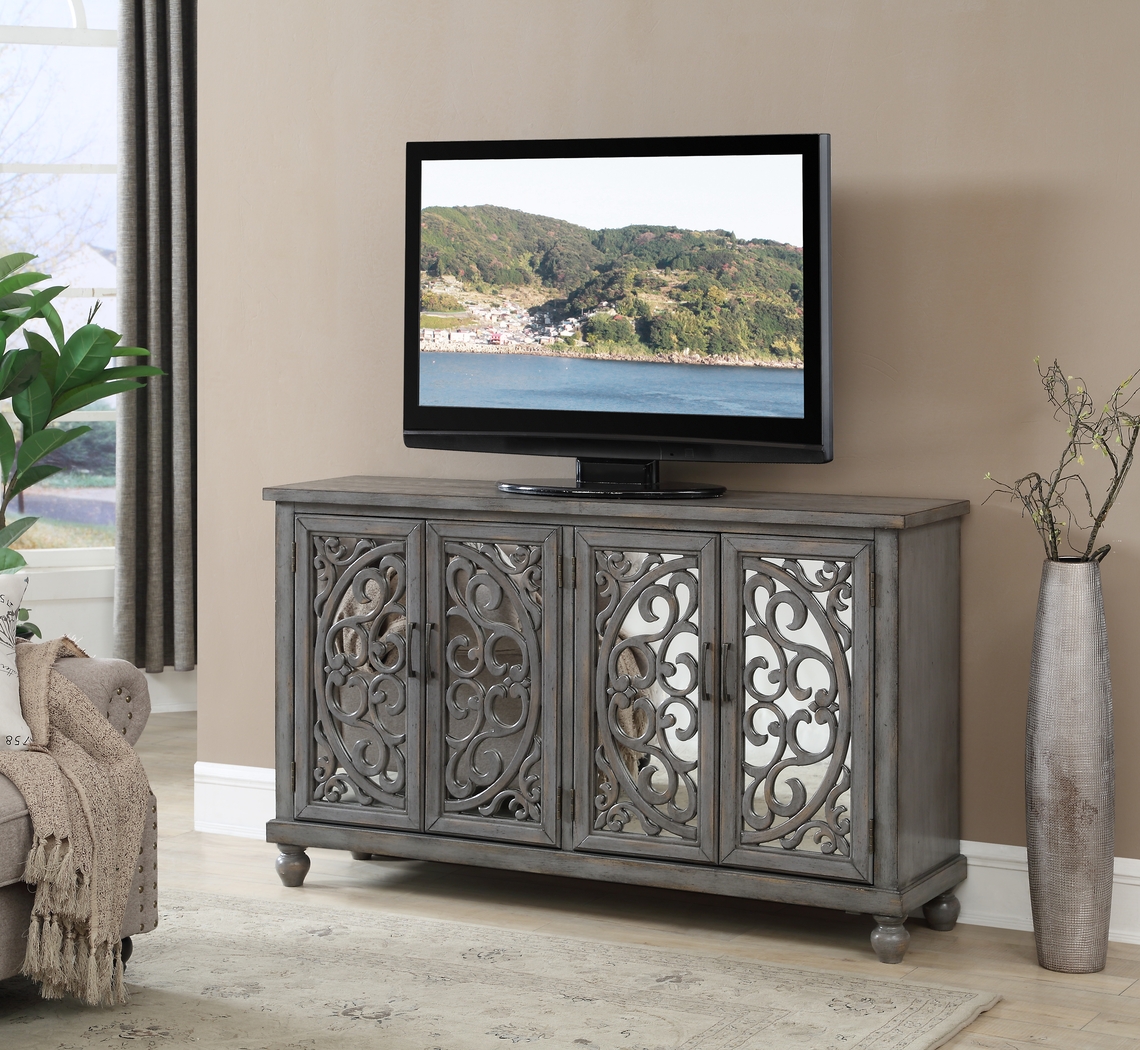 Stirton Gray Credenza - Thumbnail - Image 6