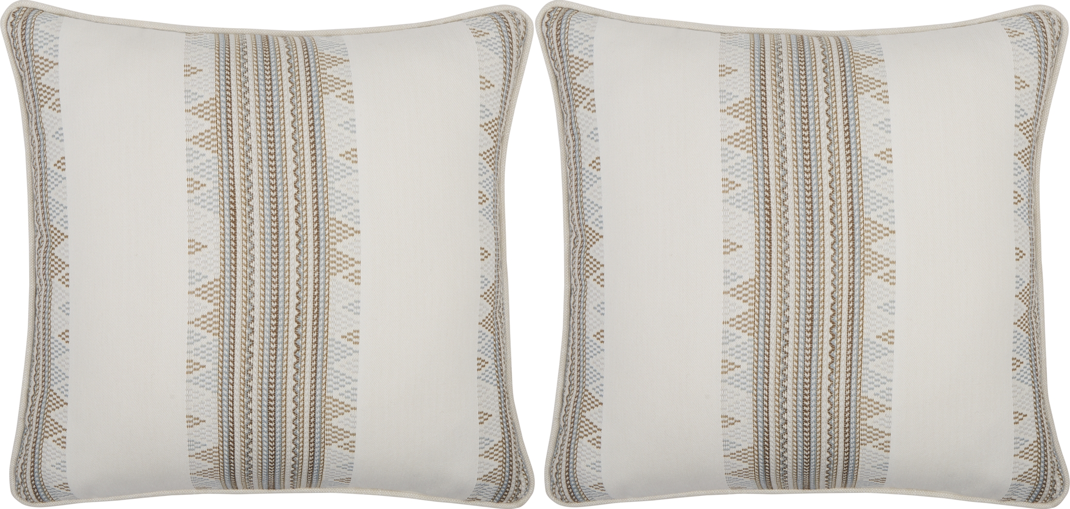 Stitchstone Sandstone Indoor/Outdoor Accent Pillow, Set of Two - Thumbnail - Image 1