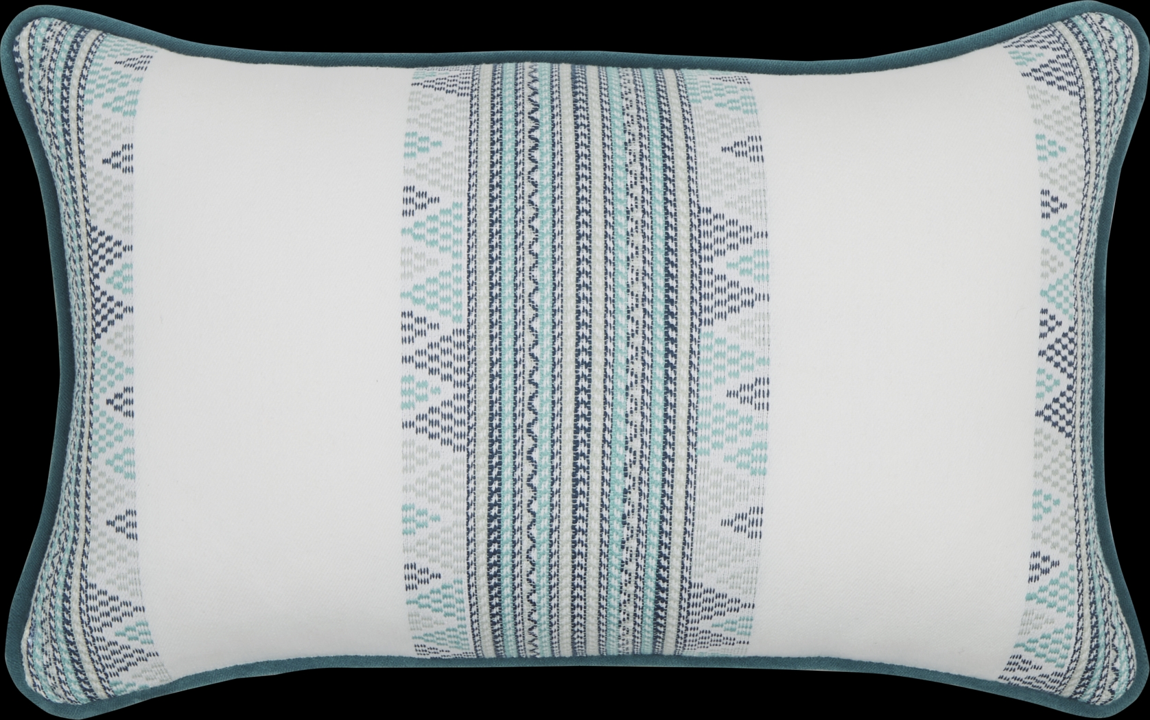 Stitchstone Teal Indoor/Outdoor Accent Pillow - Thumbnail - Image 1