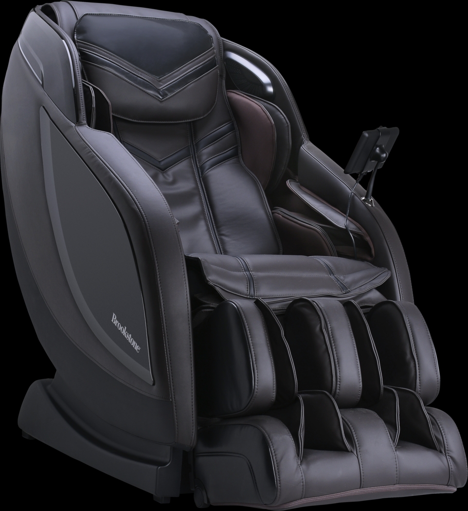 Stockholm Black Power Recliner with Massage Footrest - Thumbnail - Image 1