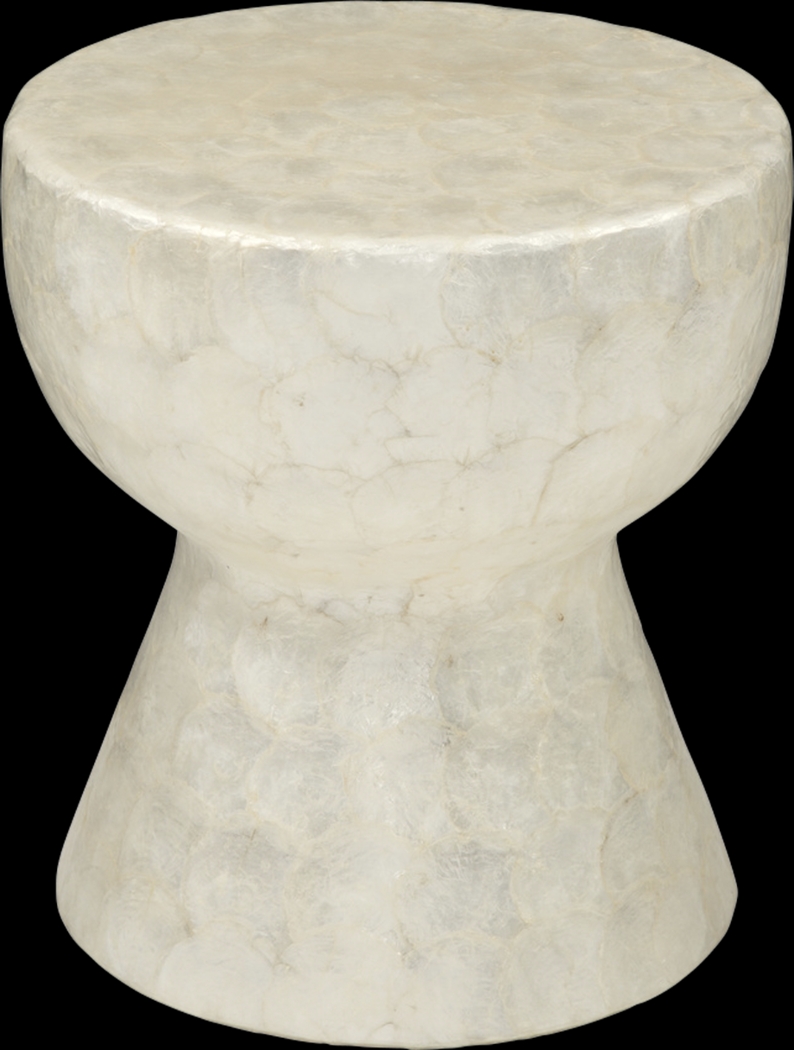 Stodder White Accent Table - Thumbnail - Image 1
