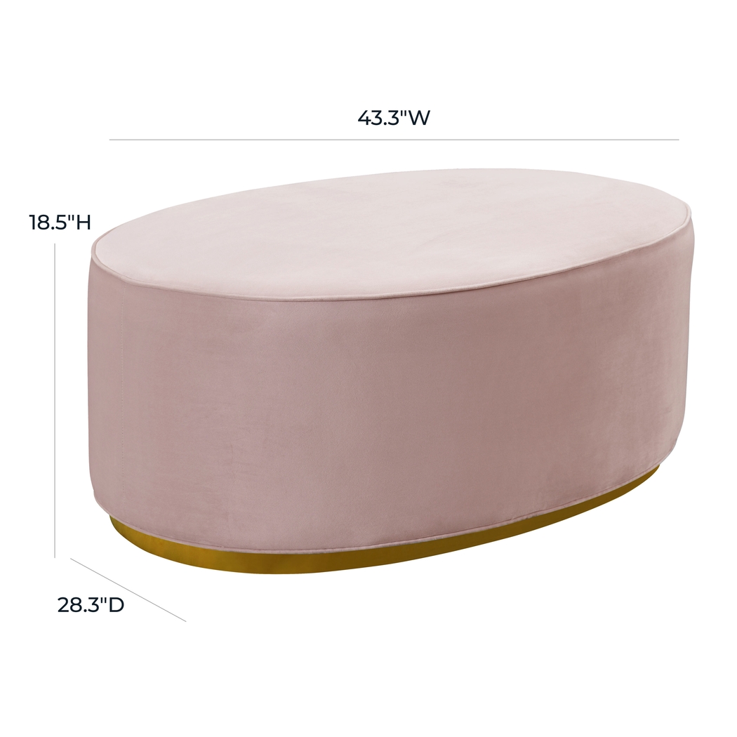 Stoella Pink Blush Ottoman - Thumbnail - Image 4