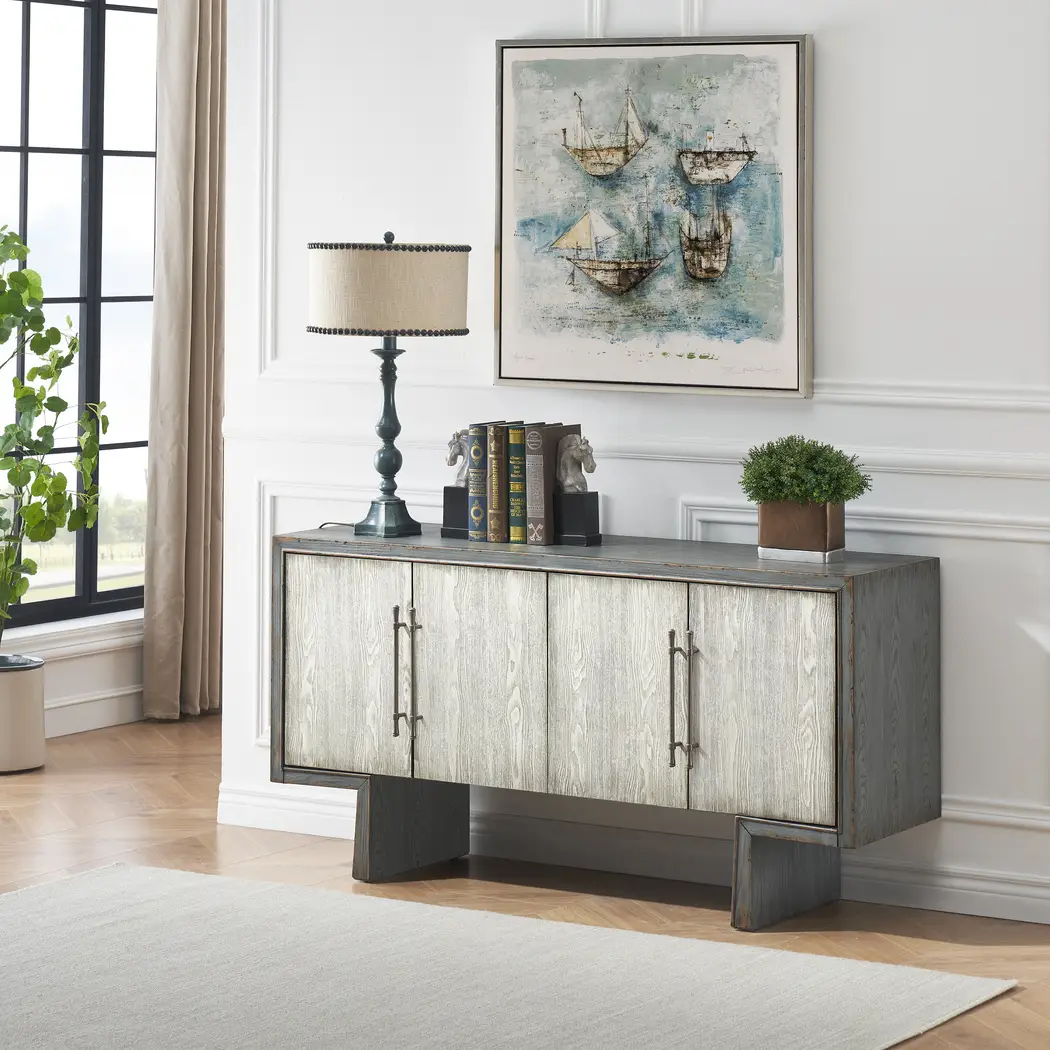Stolamn Gray Credenza - Thumbnail - Image 2