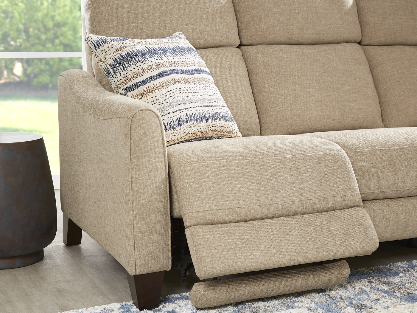 Stonecrest Camel 5 Pc Dual Power Reclining Living Room - Thumbnail - Image 5