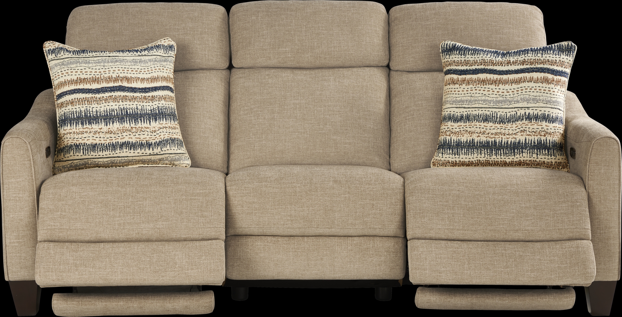 Stonecrest Camel 5 Pc Dual Power Reclining Living Room - Thumbnail - Image 2