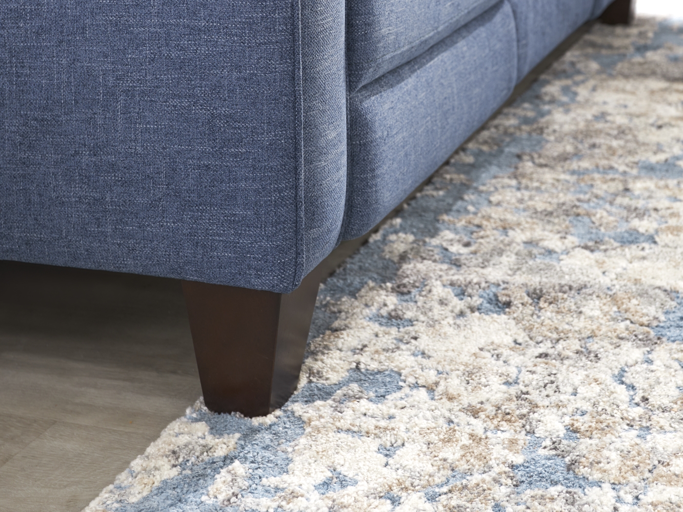 Stonecrest Indigo Dual Power Reclining Loveseat - Thumbnail - Image 2