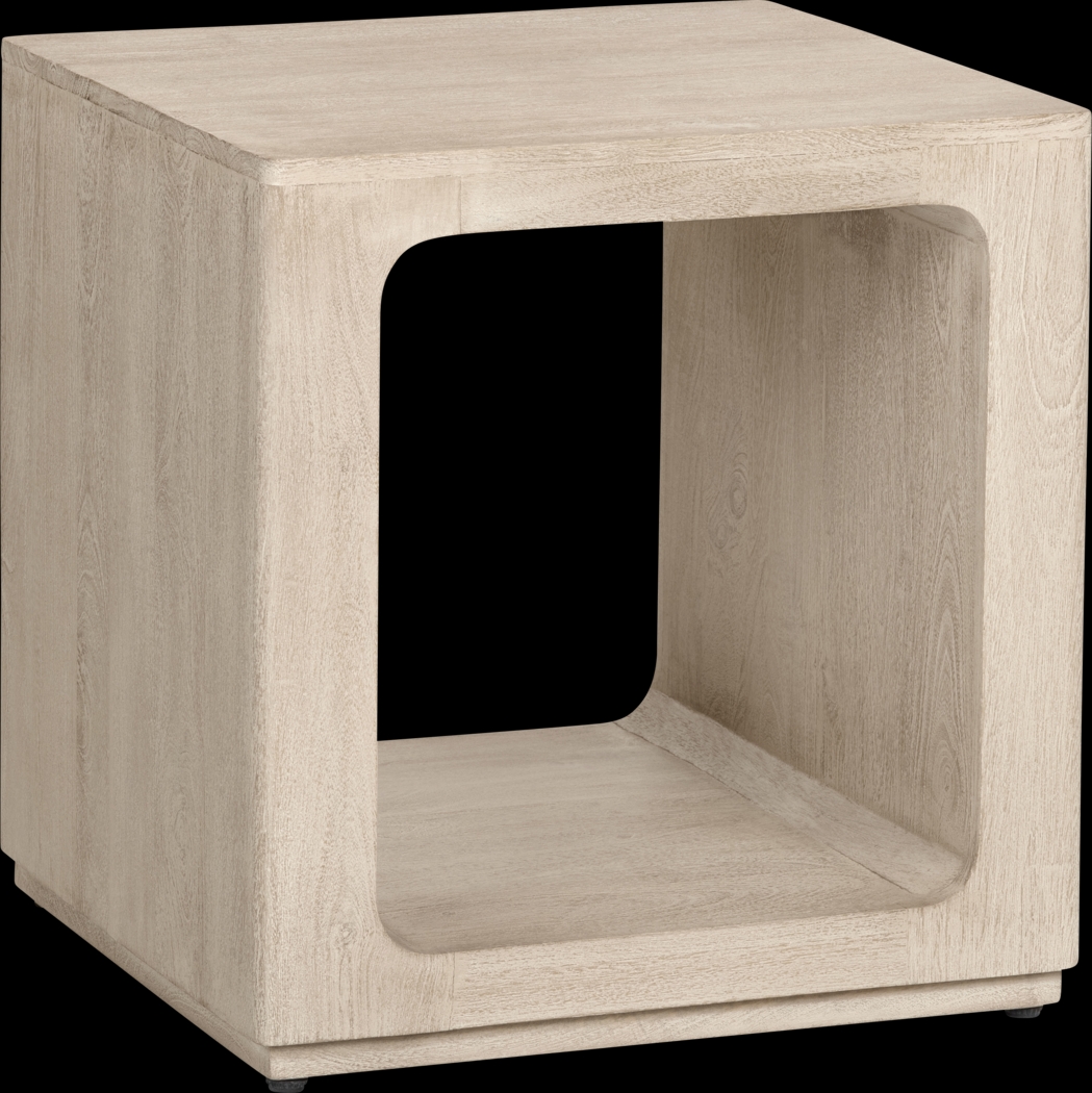 Stonecrop Beige End Table - Thumbnail - Image 1