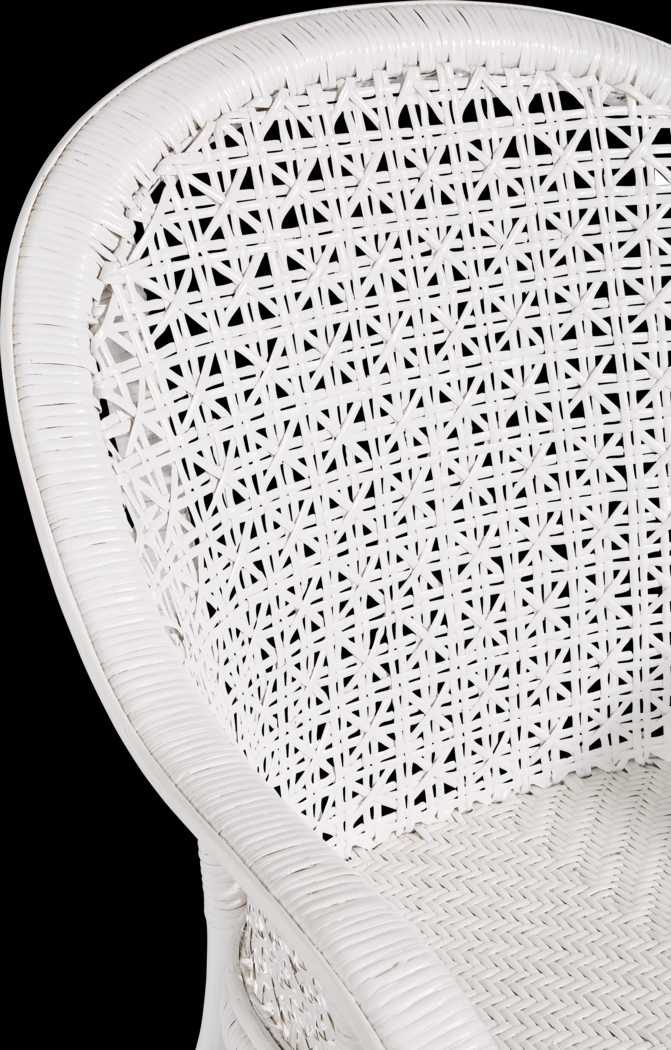 Stonegarden White Arm Chair - Thumbnail - Image 3