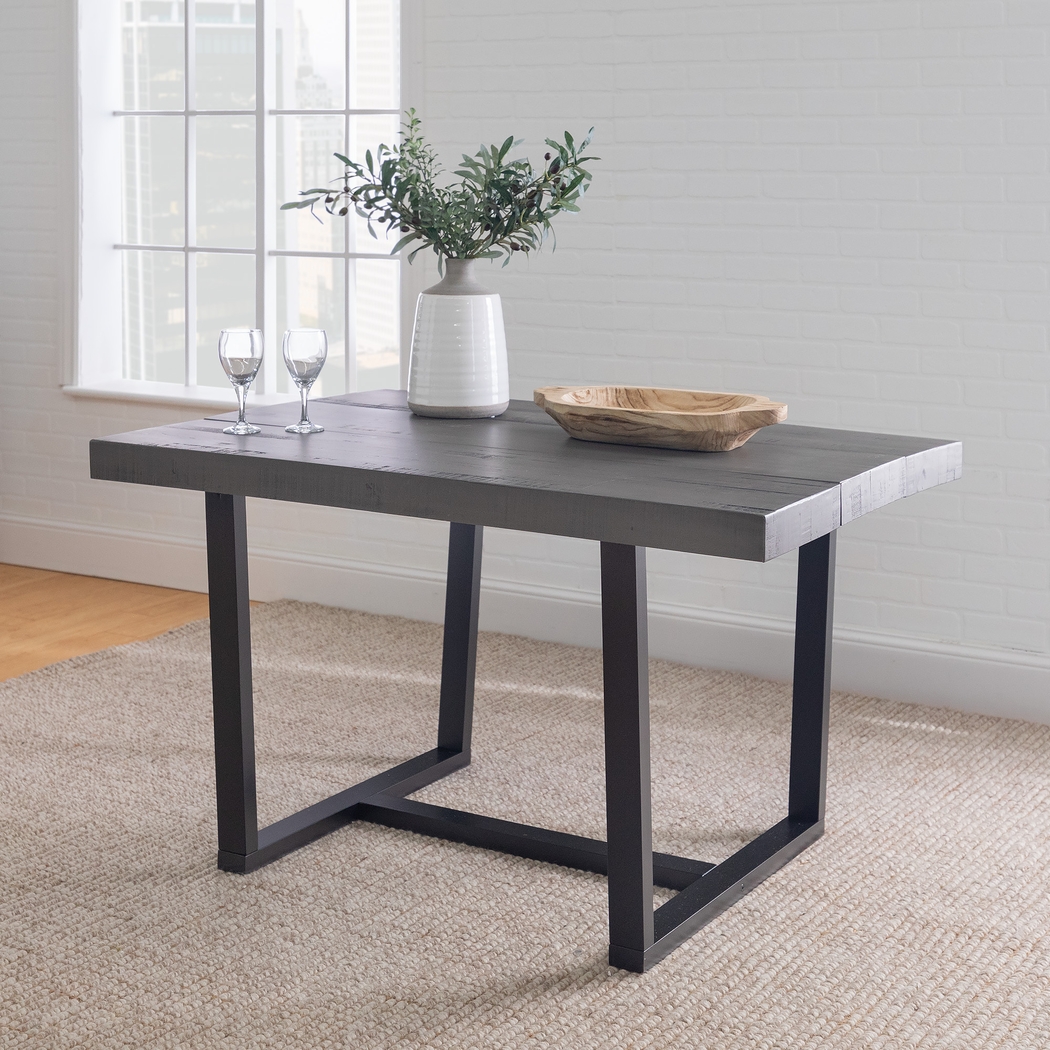 Stonehaven Gray Dining Table - Thumbnail - Image 2