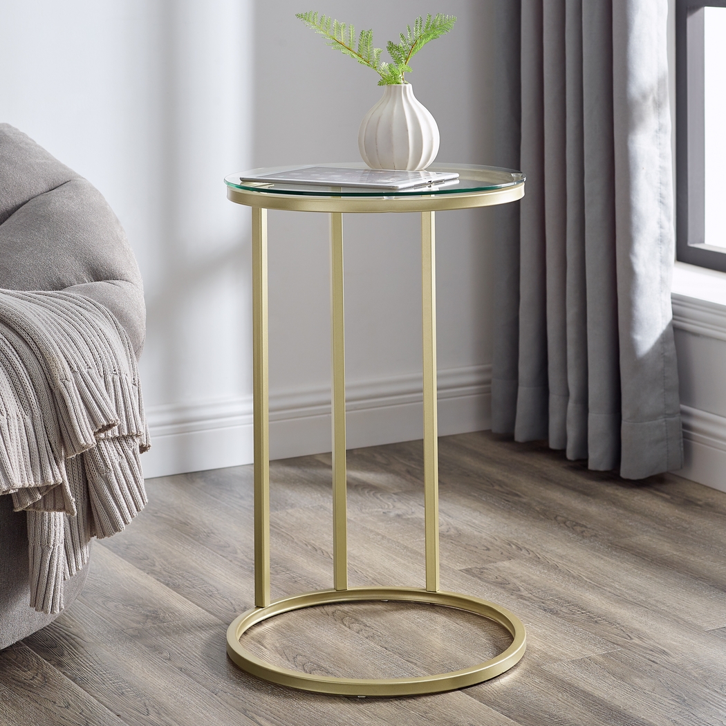 Stoneholm Gold End Table - Thumbnail - Image 5