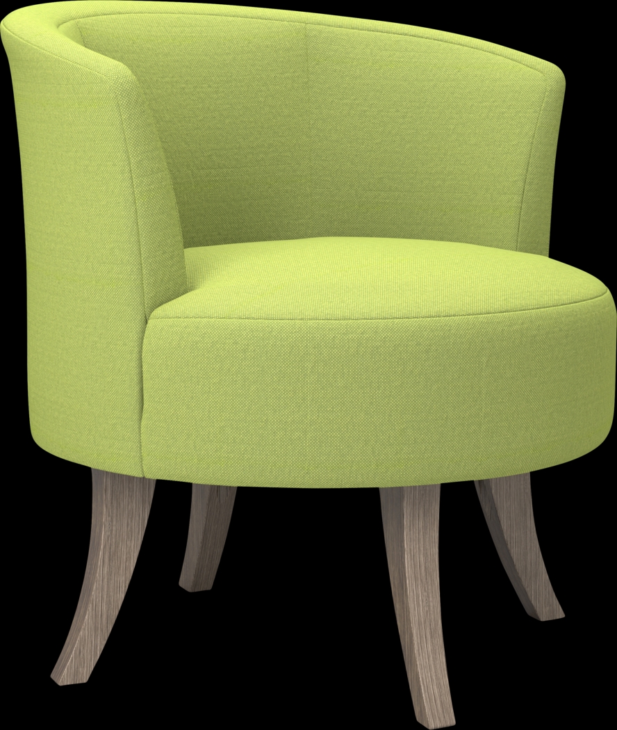 Stoneleigh Green Accent Swivel Chair - Thumbnail - Image 1