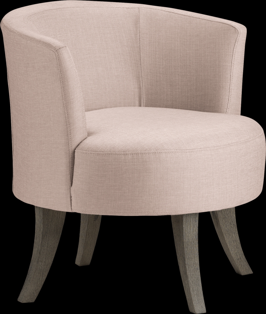 Stoneleigh Pink Accent Swivel Chair - Thumbnail - Image 1