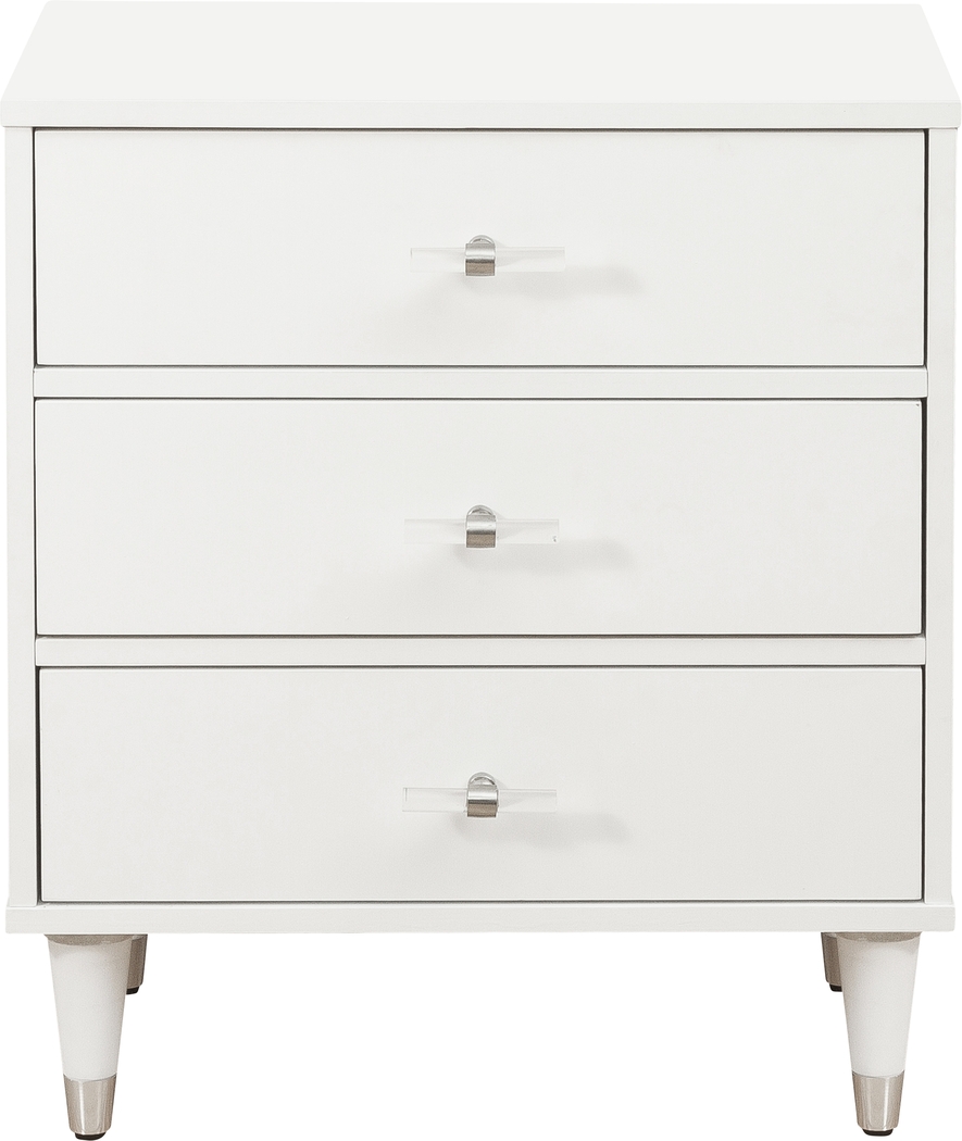 Stonemont White Nightstand - Thumbnail - Image 2