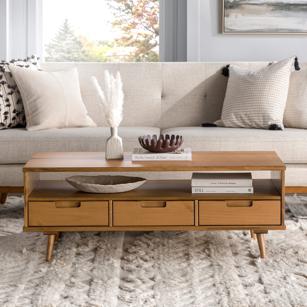 Stonesale Caramel Cocktail Table - Thumbnail - Image 2