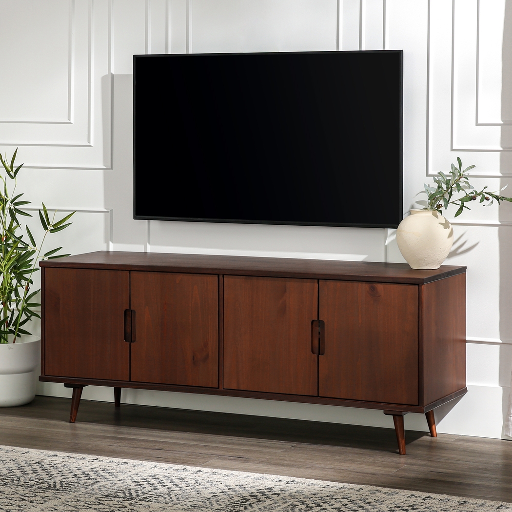 Stonesale Walnut 60 in. Console - Thumbnail - Image 2