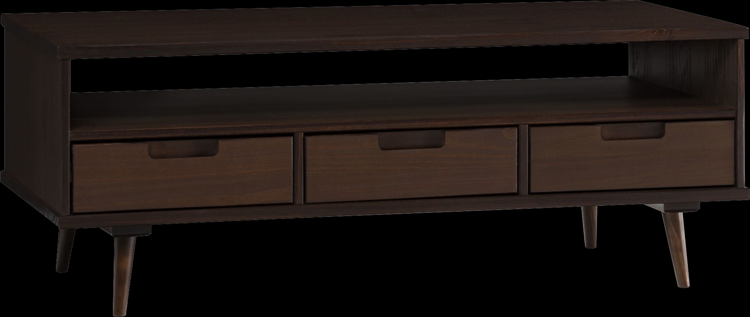 Stonesale Walnut Cocktail Table - Thumbnail - Image 1