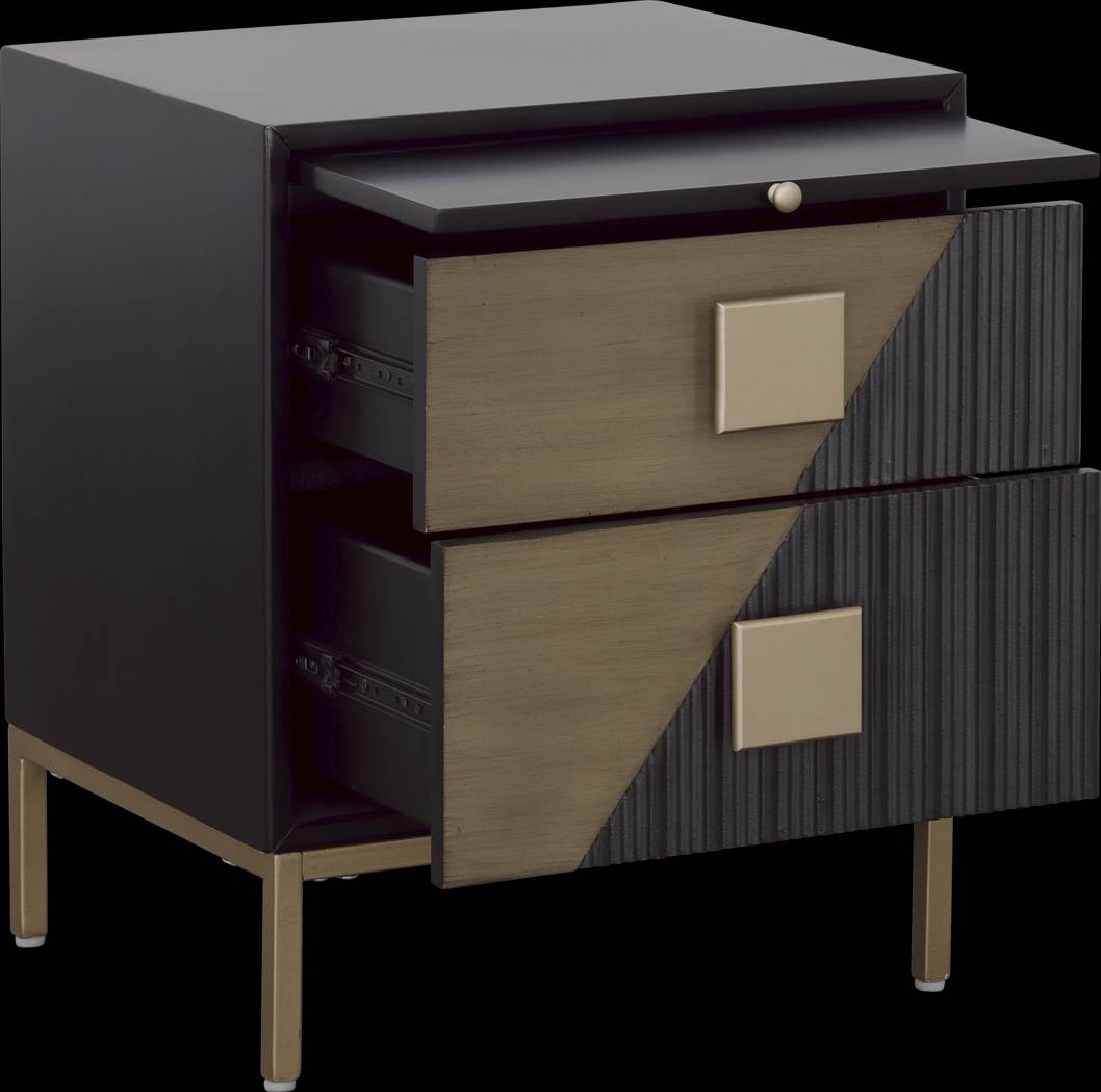 Stonethrow Black Side Table - Thumbnail - Image 3