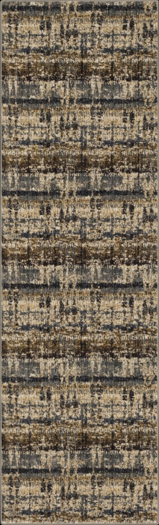 Stoningham Denim 2'4 x 7'10 Runner Rug - Thumbnail - Image 1