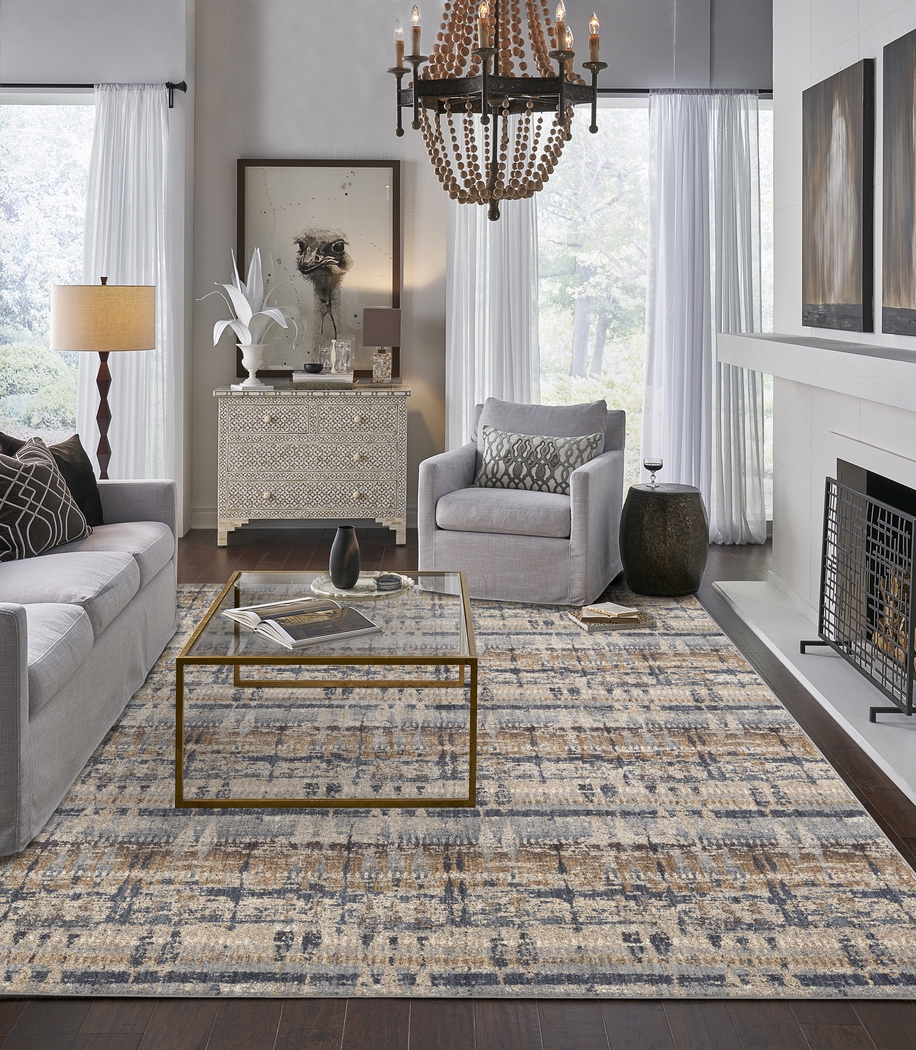 Stoningham Denim 8' x 11' Rug - Thumbnail - Image 3