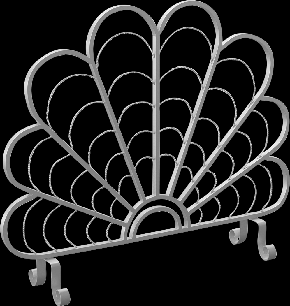 Stonton Silver Fireplace Screen - Thumbnail - Image 2