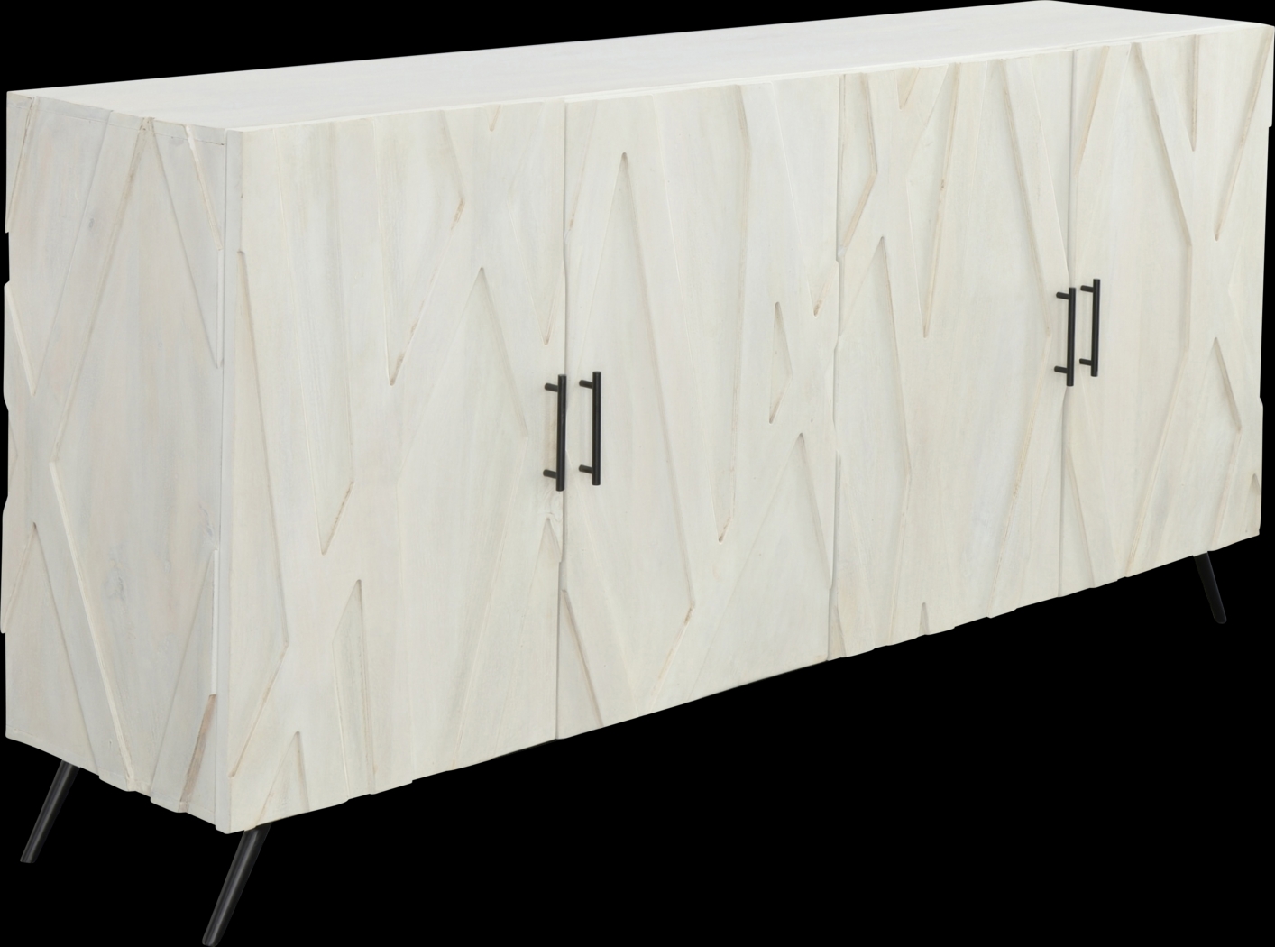 Stonycroft White Credenza - Thumbnail - Image 1