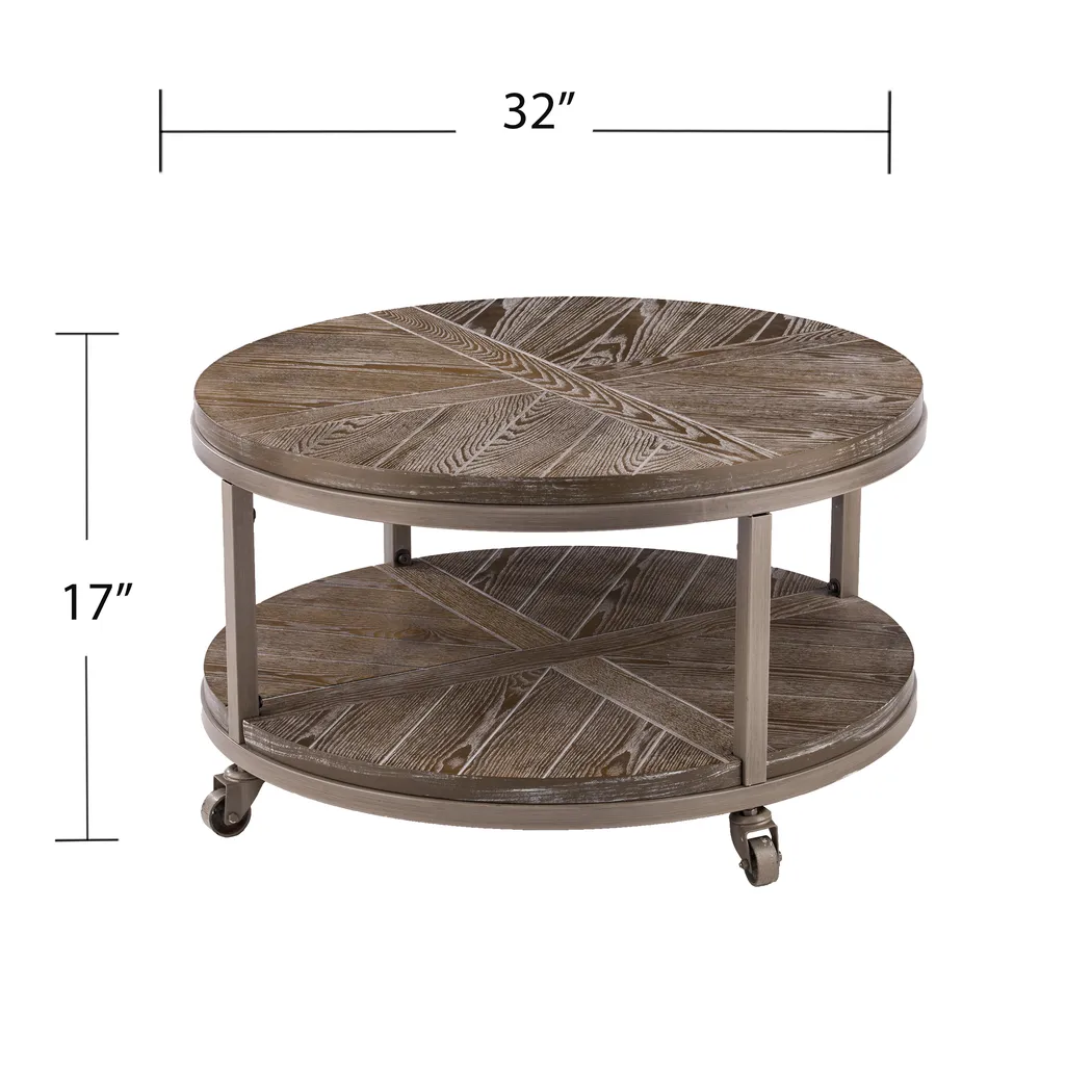 Stonymade Brown Cocktail Table - Image 5