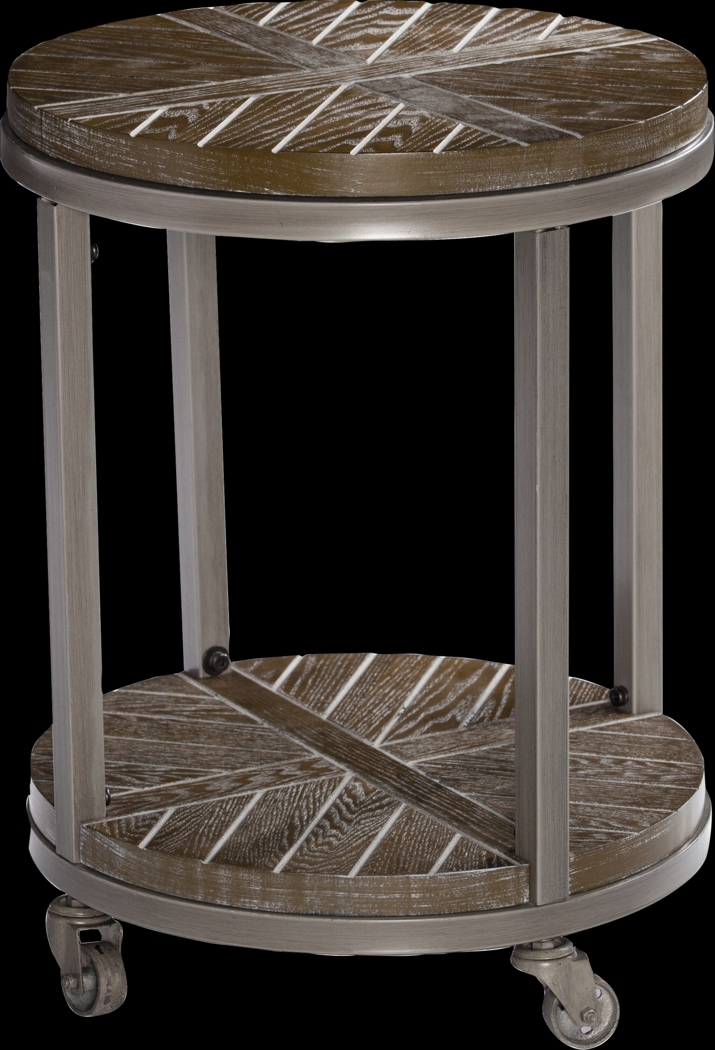 Stonymade Brown End Table - Thumbnail - Image 1