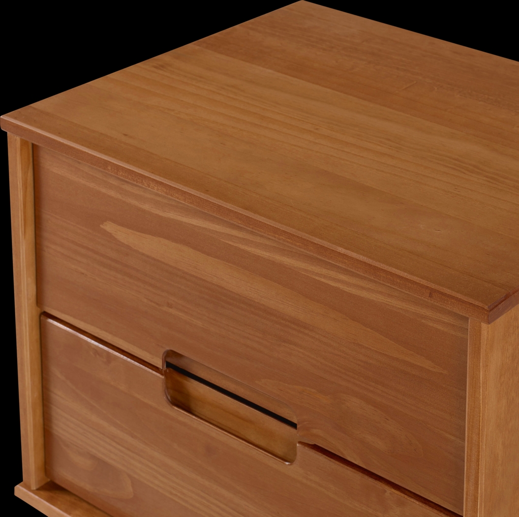 Storkland Caramel Side Table - Thumbnail - Image 2
