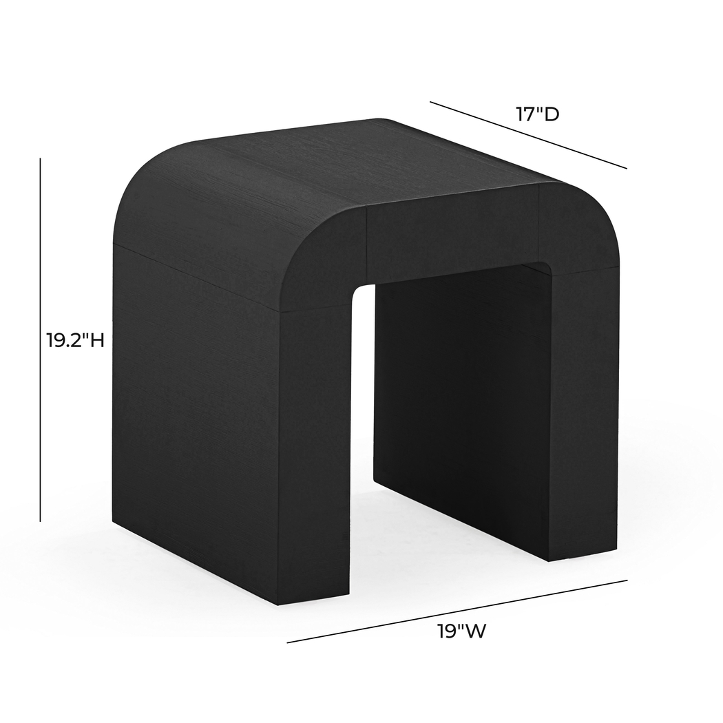 Storla Black End Table - Thumbnail - Image 4