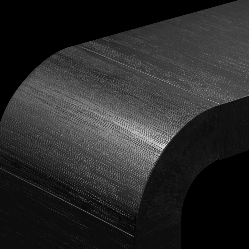 Storla Black Sofa Table - Thumbnail - Image 4