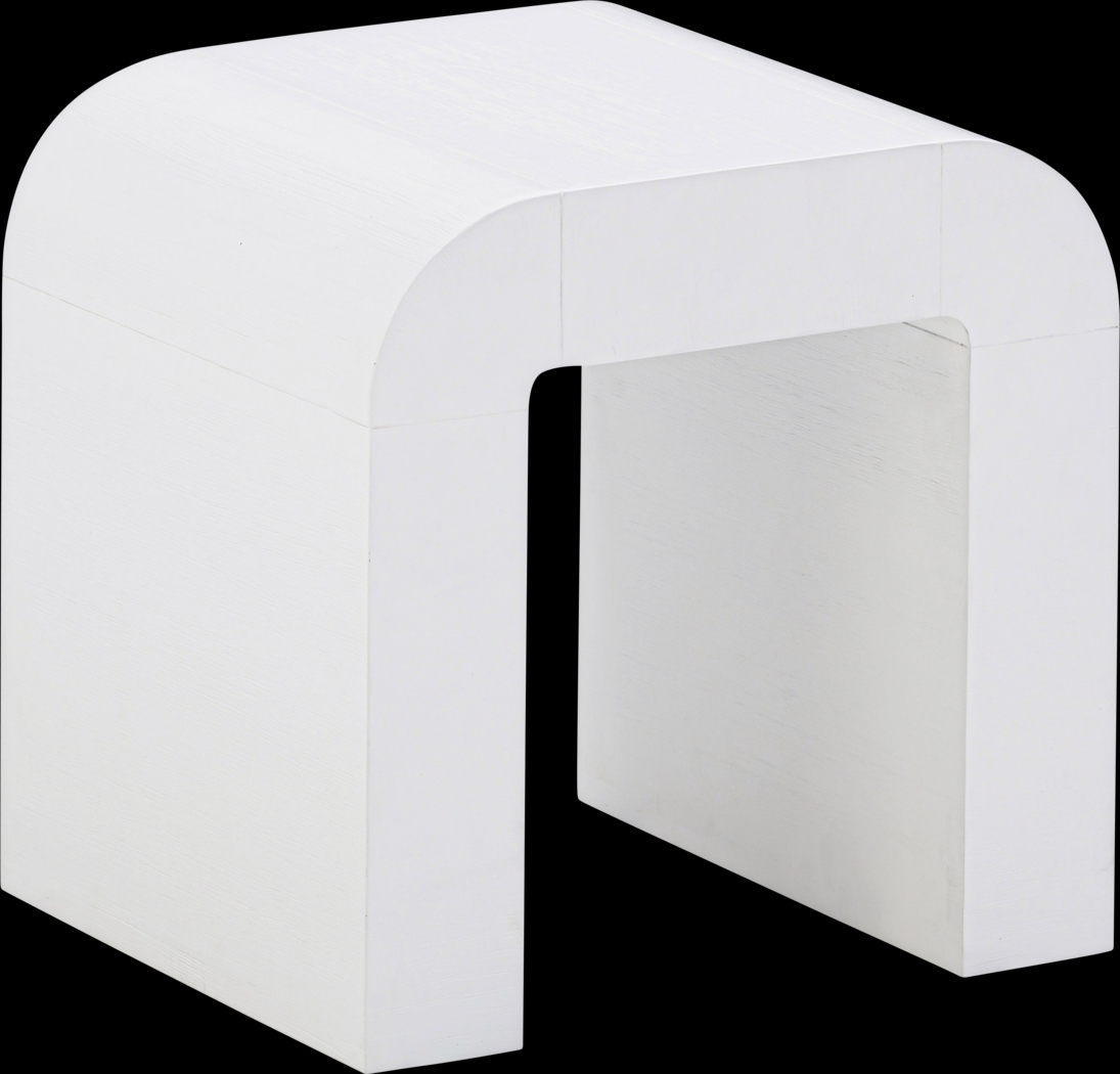 Storla White End Table - Thumbnail - Image 1