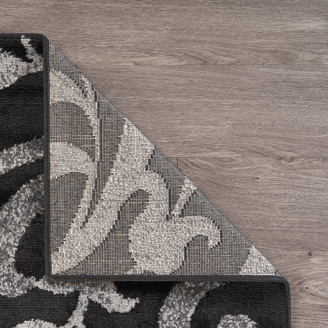 Storleah Black 5'2 x 7'2 Rug - Thumbnail - Image 6