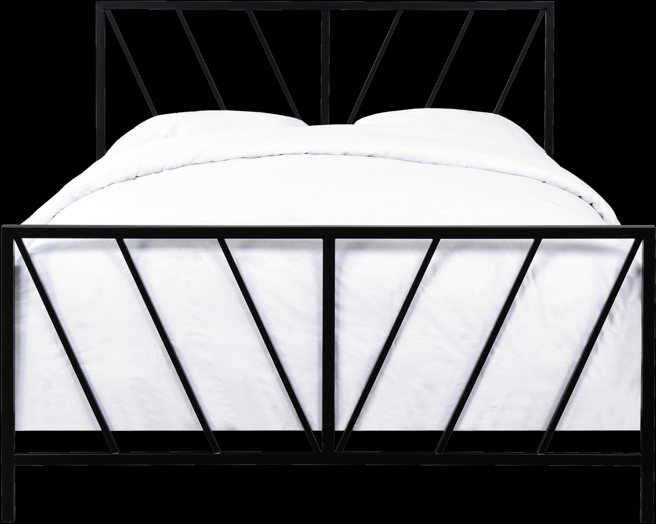 Storm Black Queen Bed - Thumbnail - Image 1