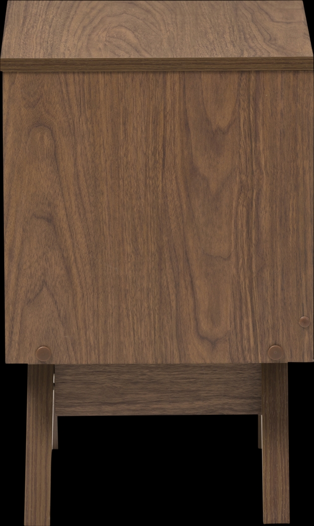 Stormtime White and Brown Nightstand - Thumbnail - Image 4
