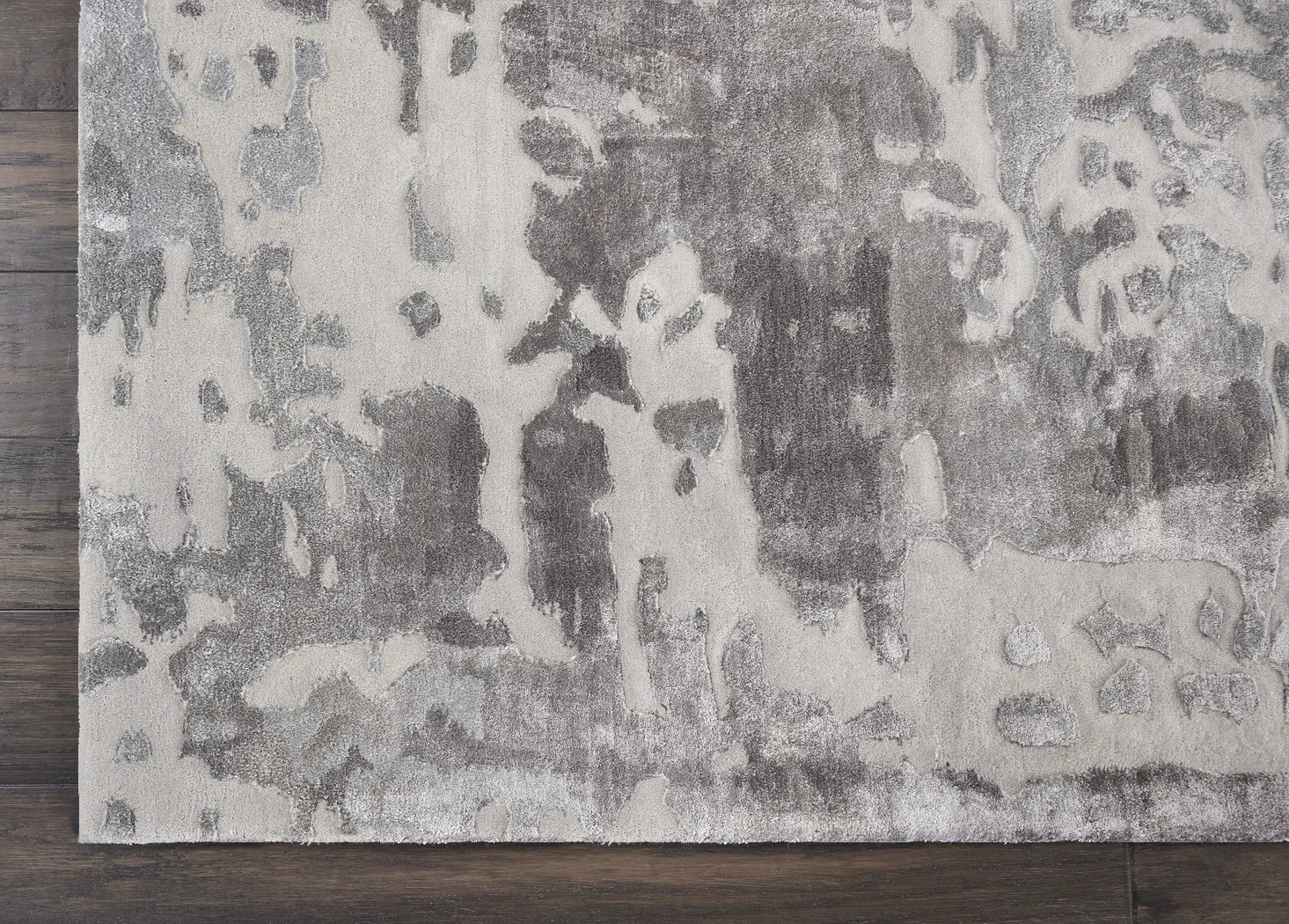 Stormy Lane Silver 6' x 8' Rug - Thumbnail - Image 4