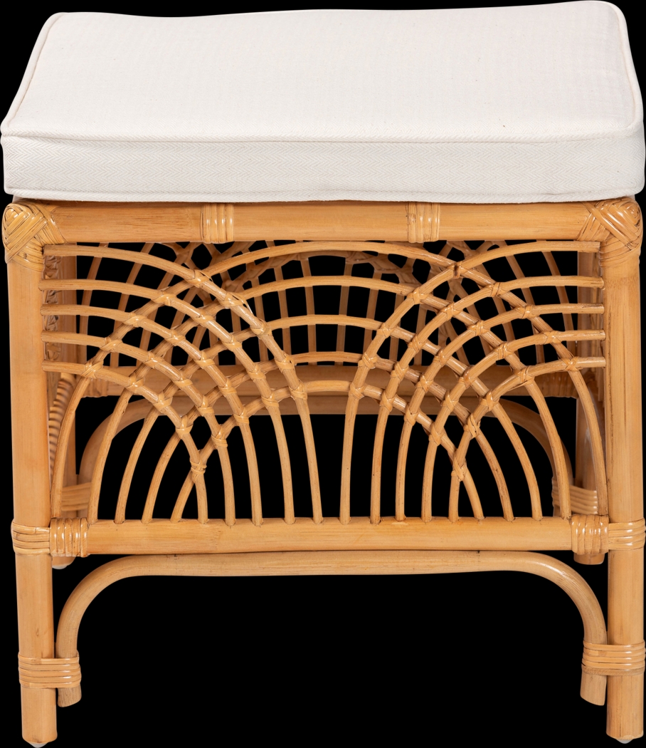 Stoulig Light Brown Ottoman - Thumbnail - Image 3