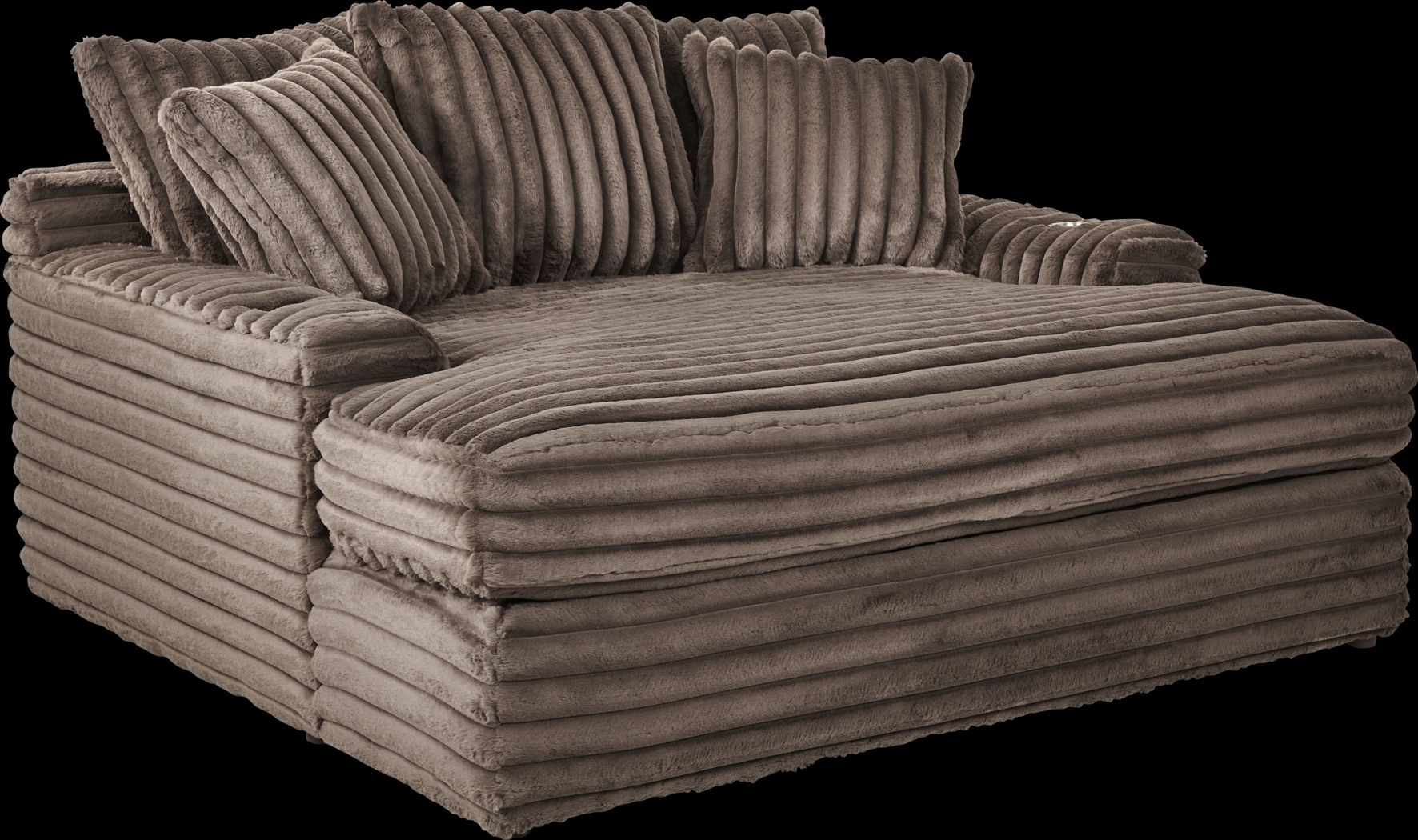 Stratford Brown Chaise - Thumbnail - Image 1