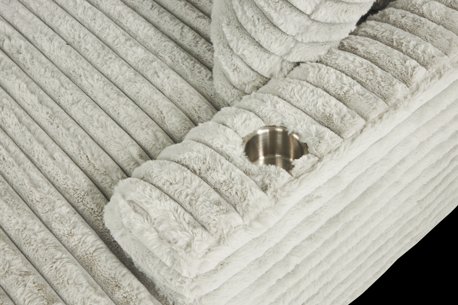 Stratford Gray Chaise - Thumbnail - Image 3