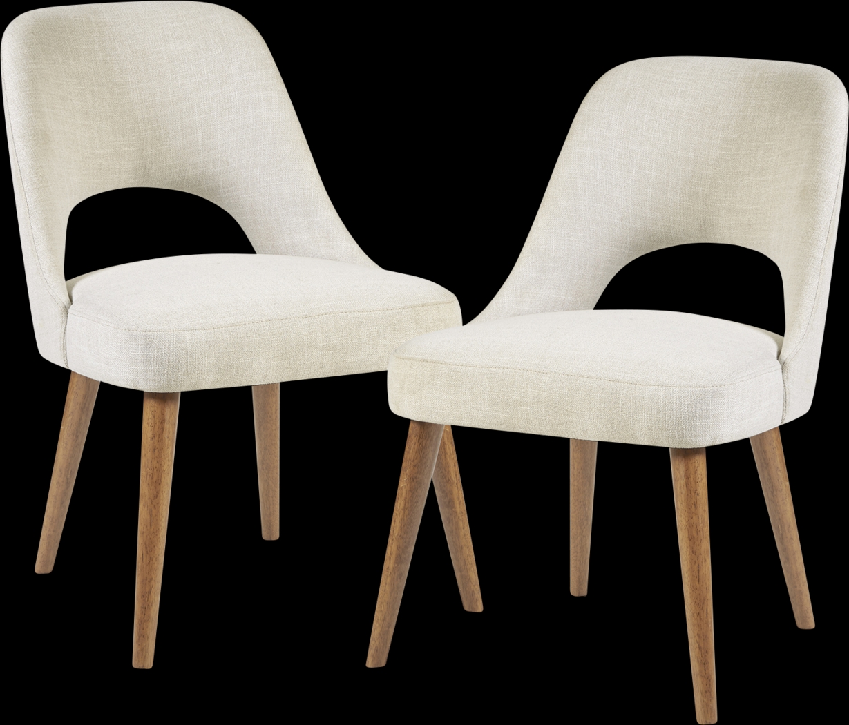 Strathford Cream Side Chair, Set of 2 - Thumbnail - Image 1