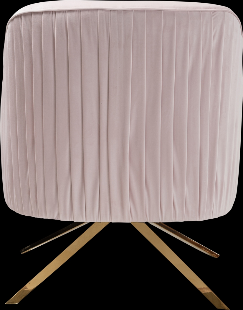 Strawflower Pink Accent Chair - Thumbnail - Image 4