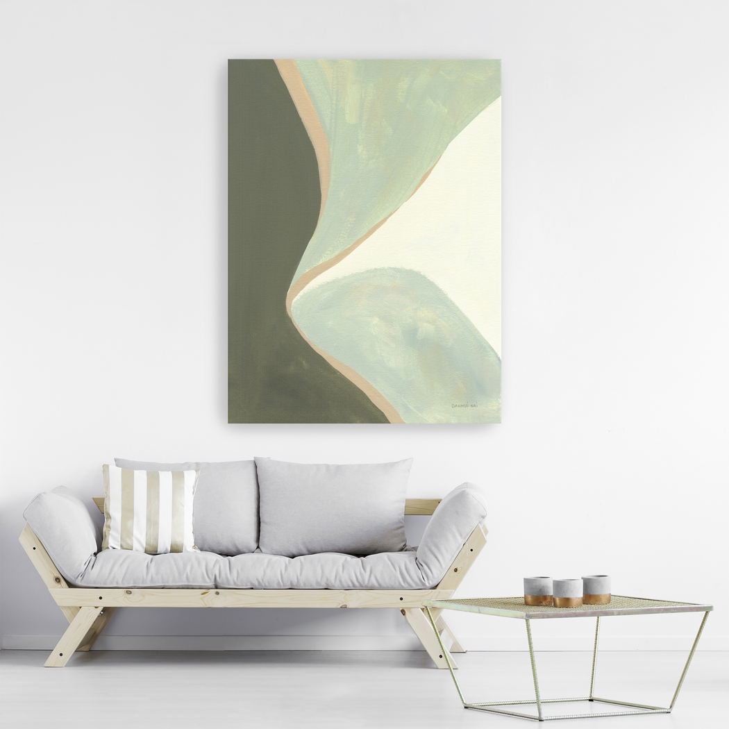 Stream Of Dreams I Green Artwork - Thumbnail - Image 3